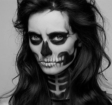 Halloween “Skeleton Makeup”