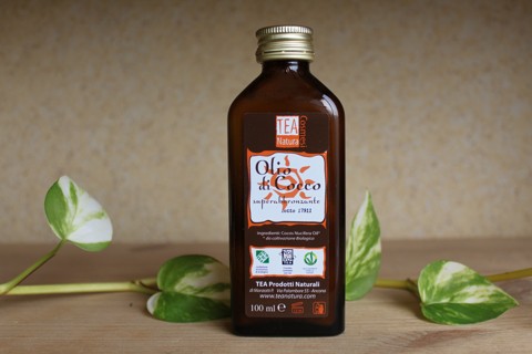 Olio di cocco allo stato liquido