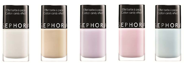 Gli smalti ad effetto "zucchero filato"