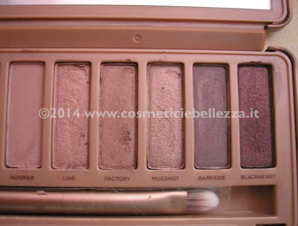 ombretti più scuri dopo l'applicazione