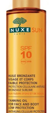 NUXE OLIO ABBRONZANTE VISO E CORPO SPF10