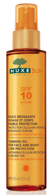 NUXE OLIO ABBRONZANTE VISO E CORPO SPF10