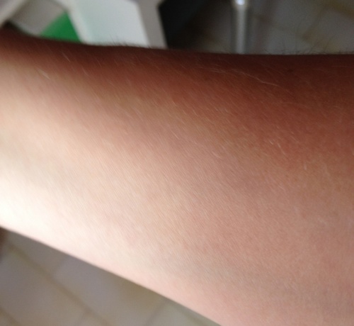 il mio braccio senza olio