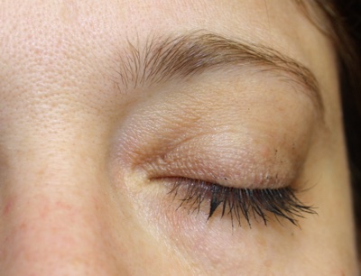 Occhio con il mascara